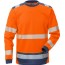 Orange/Marinblå