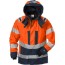 Orange/Marinblå