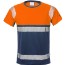 Orange/Marinblå