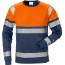 Orange/Marinblå