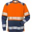 Orange/Marinblå