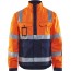 Orange/Marinblå