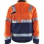 Orange/Marinblå
