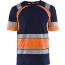 Marinblå/Orange