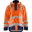 Orange/Marinblå
