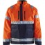 Orange/Marinblå