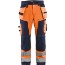 Orange/Marinblå