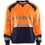 Orange/Marinblå
