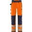 Orange/Marinblå