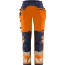 Orange/Marinblå