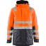 Orange/Grå