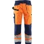 Orange/Marinblå