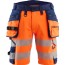 Orange/Marinblå