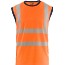 Orange/Marinblå