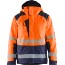 Orange/Marinblå